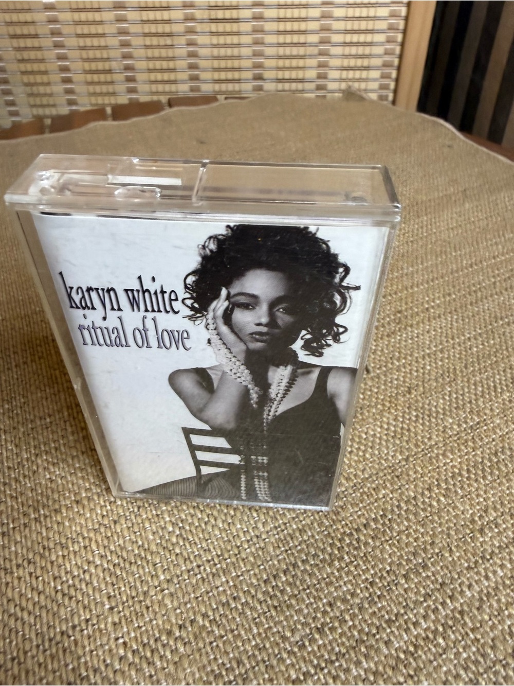 1990s-Karyn White "Ritual of Love" Cassette Tape (used)